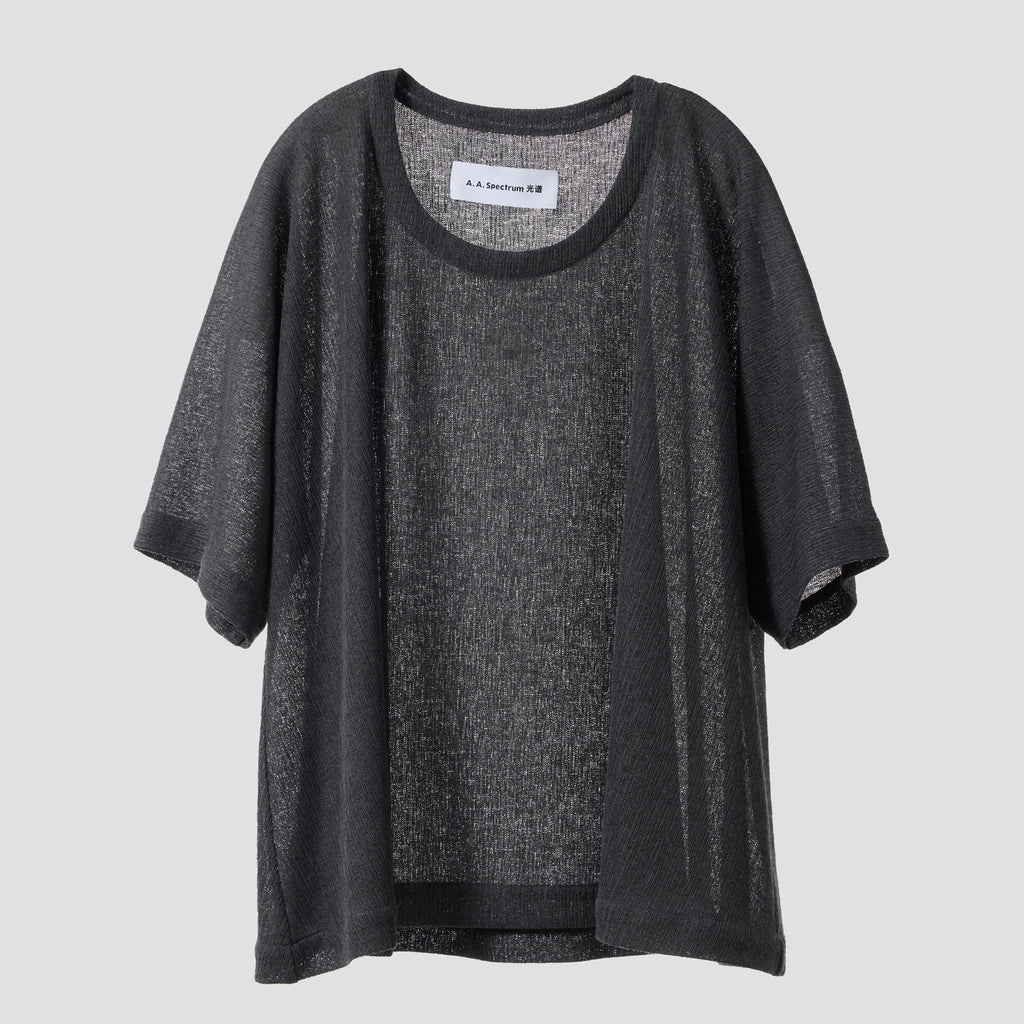 LORIAN DRAPED T-SHIRT