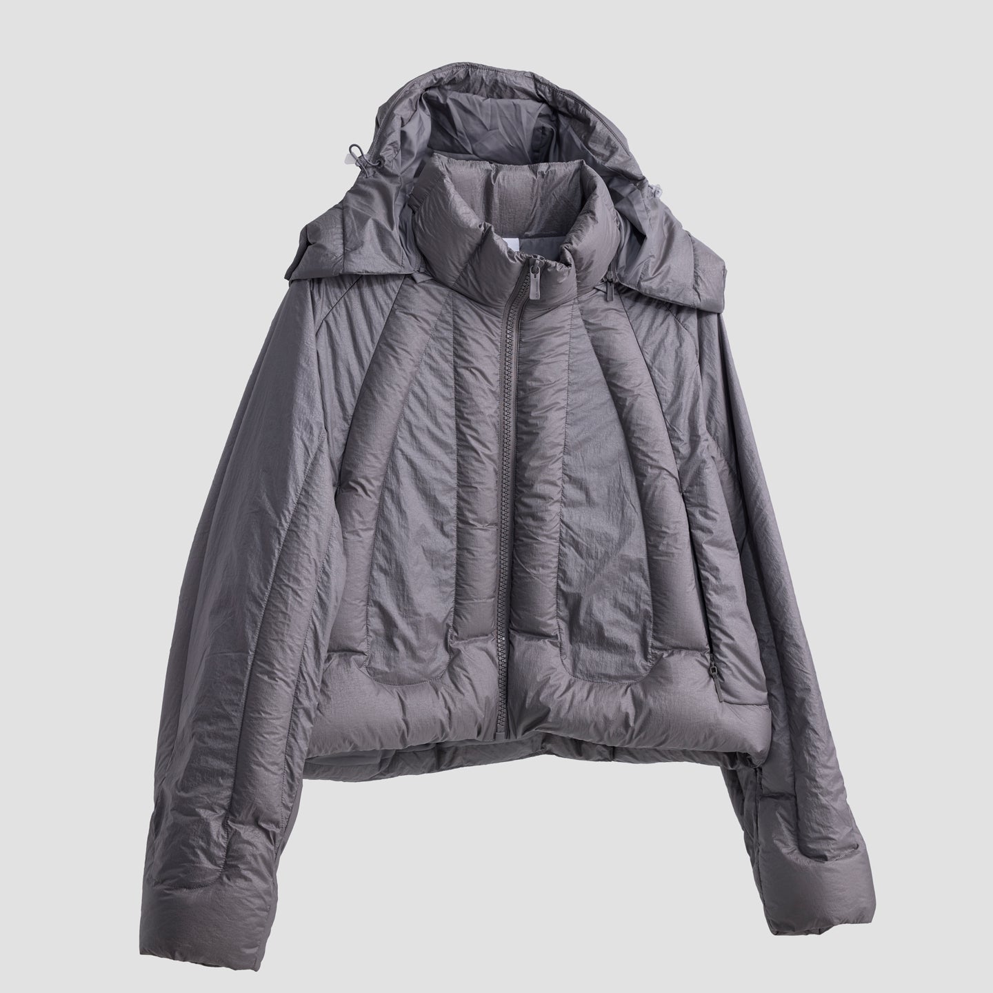 HEATED Fashion-Forward Hooded Down Jacket | Stylish, Water