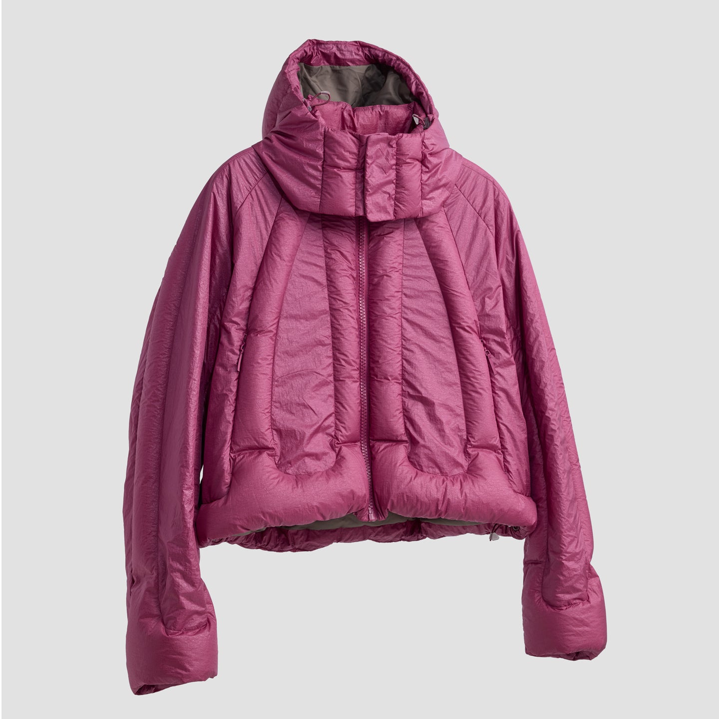 HEATED Fashion-Forward Hooded Down Jacket | Stylish, Water