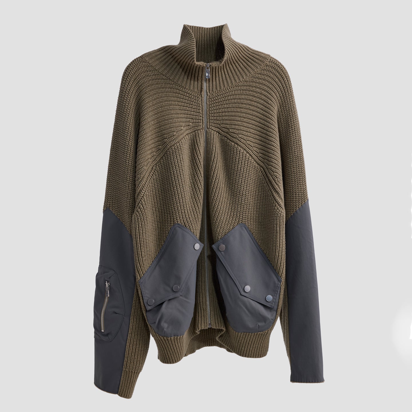 SAXON Zip Up Sweater