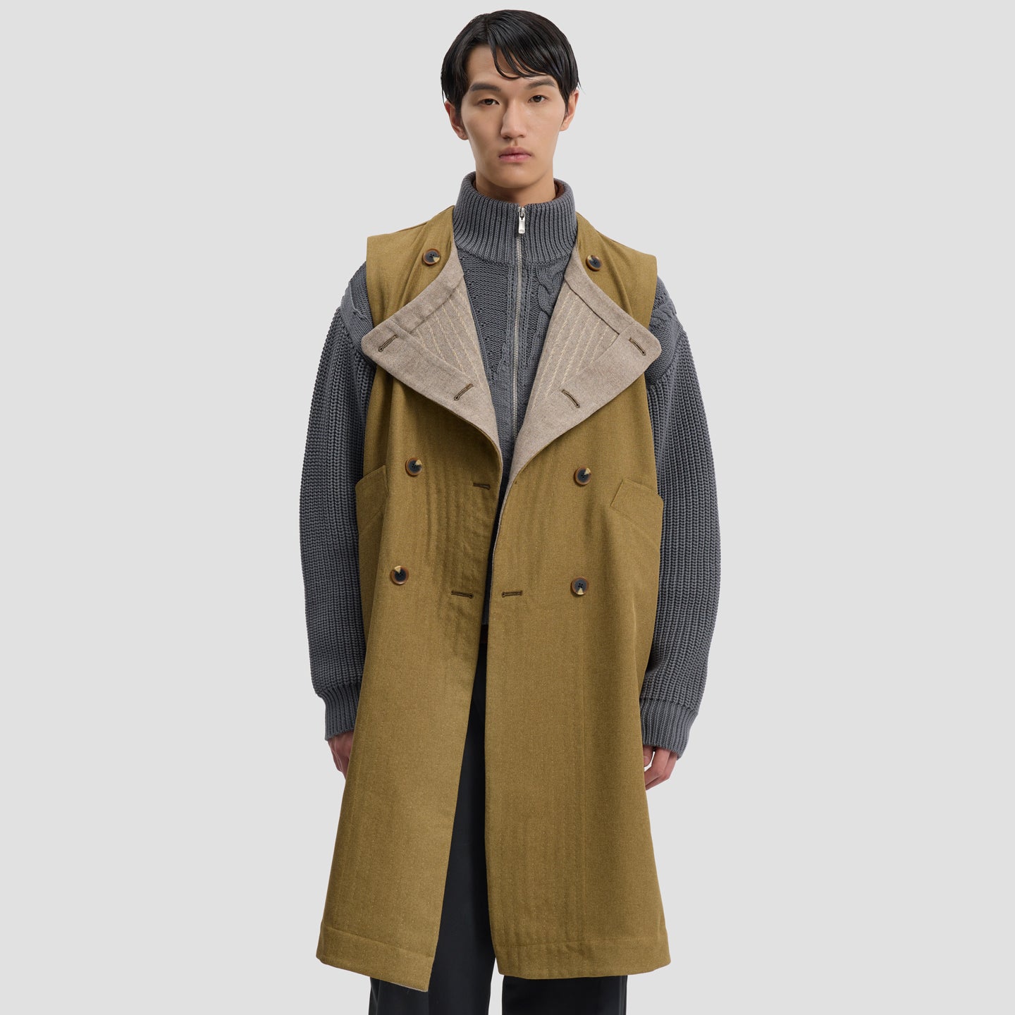 DAYER LONG WAISTCOAT