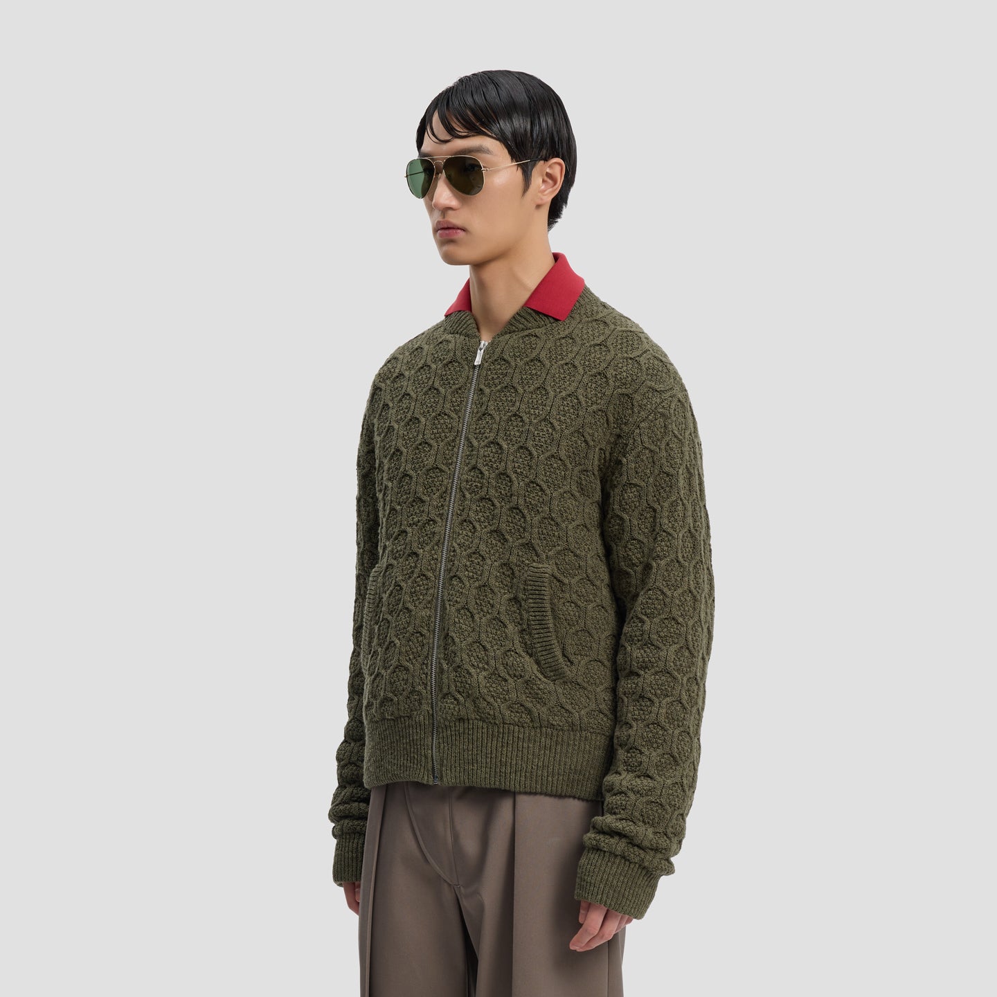 CECIL KNIT PADDED JACKET