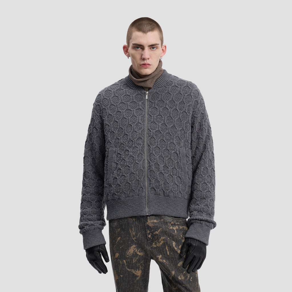 CECIL KNIT PADDED JACKET