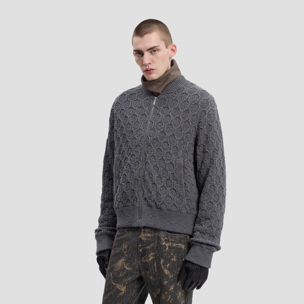 CECIL KNIT PADDED JACKET