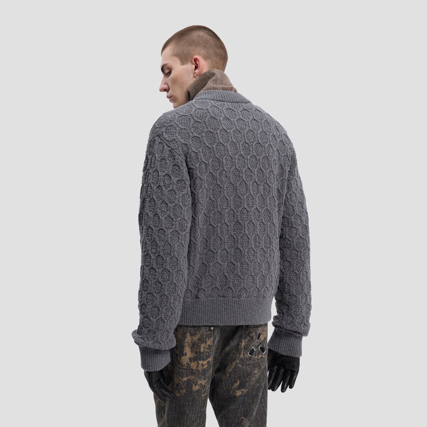CECIL KNIT PADDED JACKET