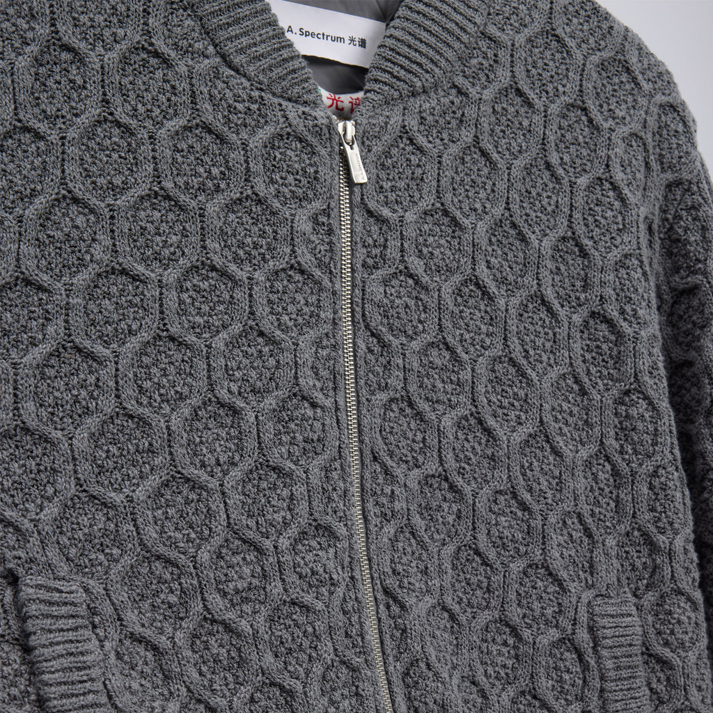 CECIL KNIT PADDED JACKET