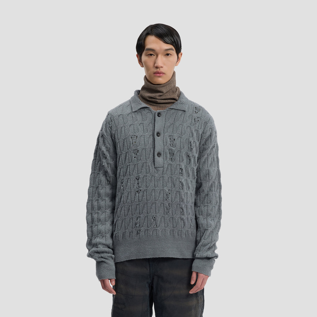 HOLLOWER KNIT SWEATER