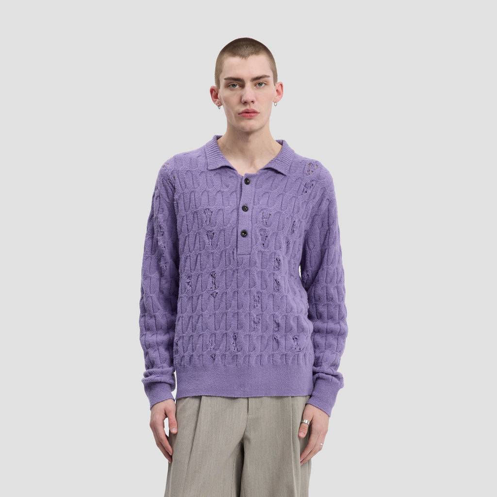 HOLLOWER KNIT SWEATER