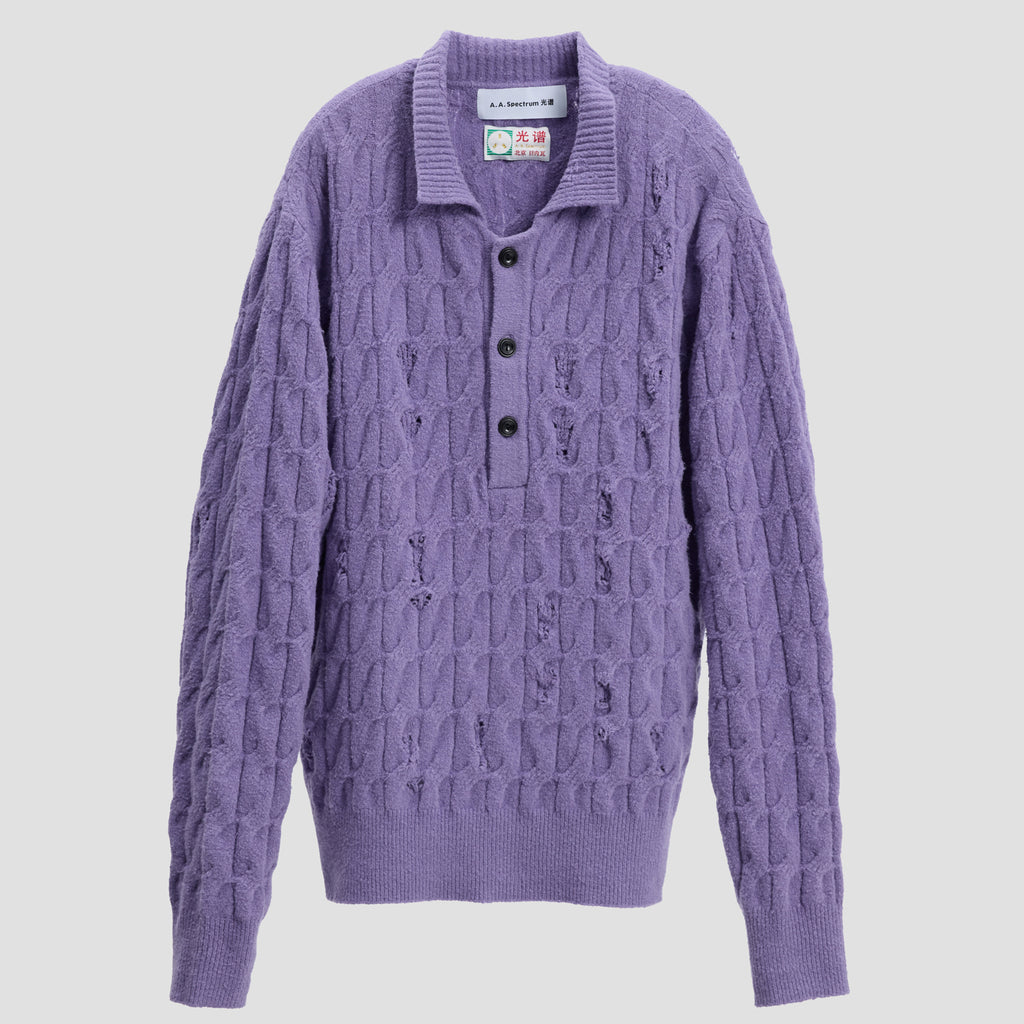 HOLLOWER KNIT SWEATER