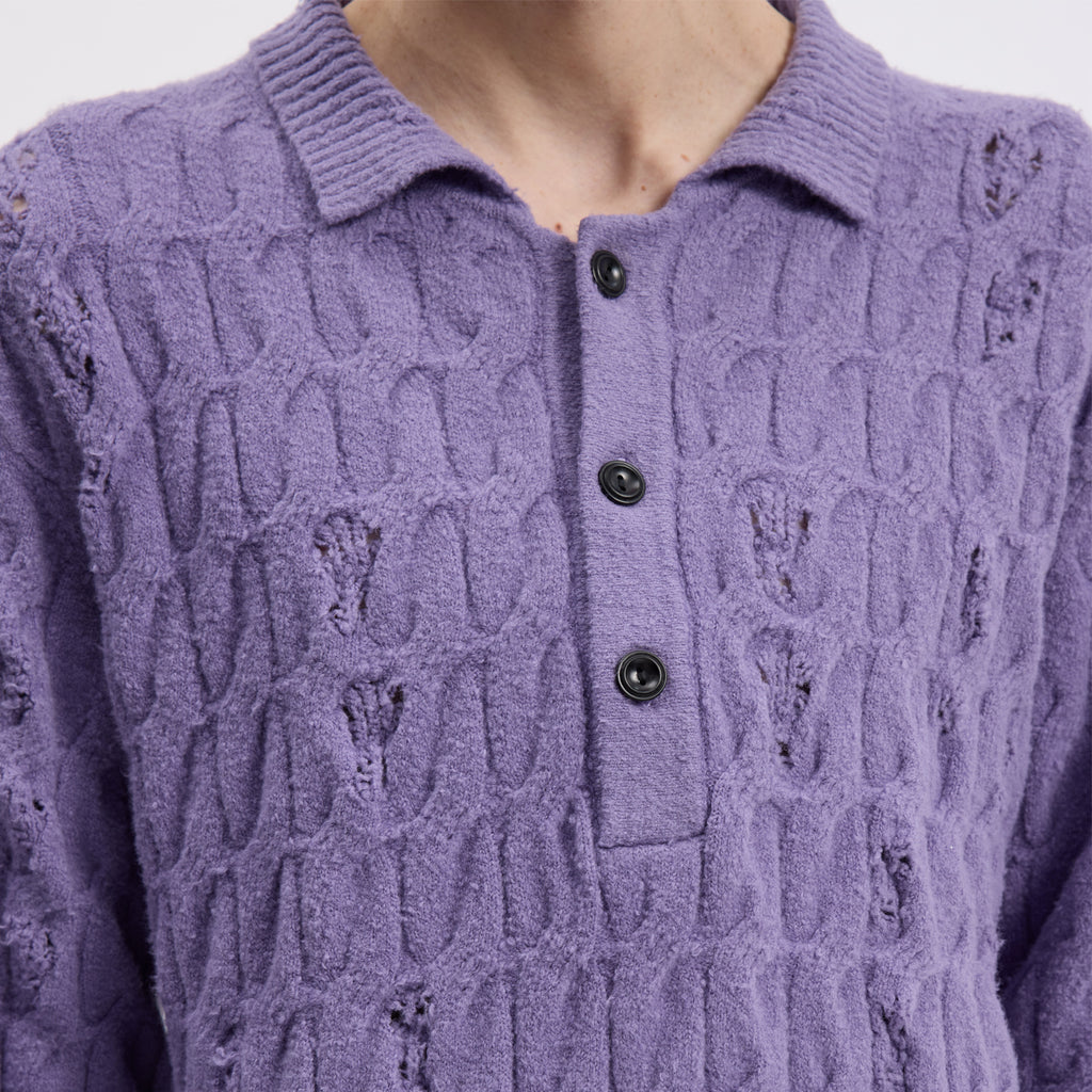 HOLLOWER KNIT SWEATER