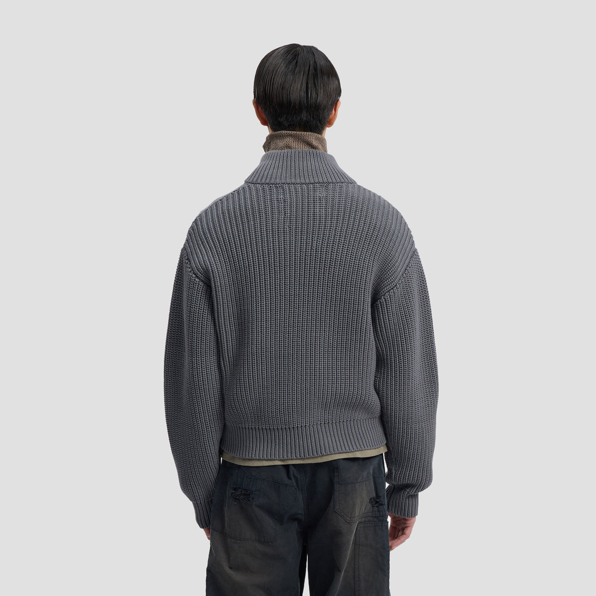 CABLECODE CARDIGAN