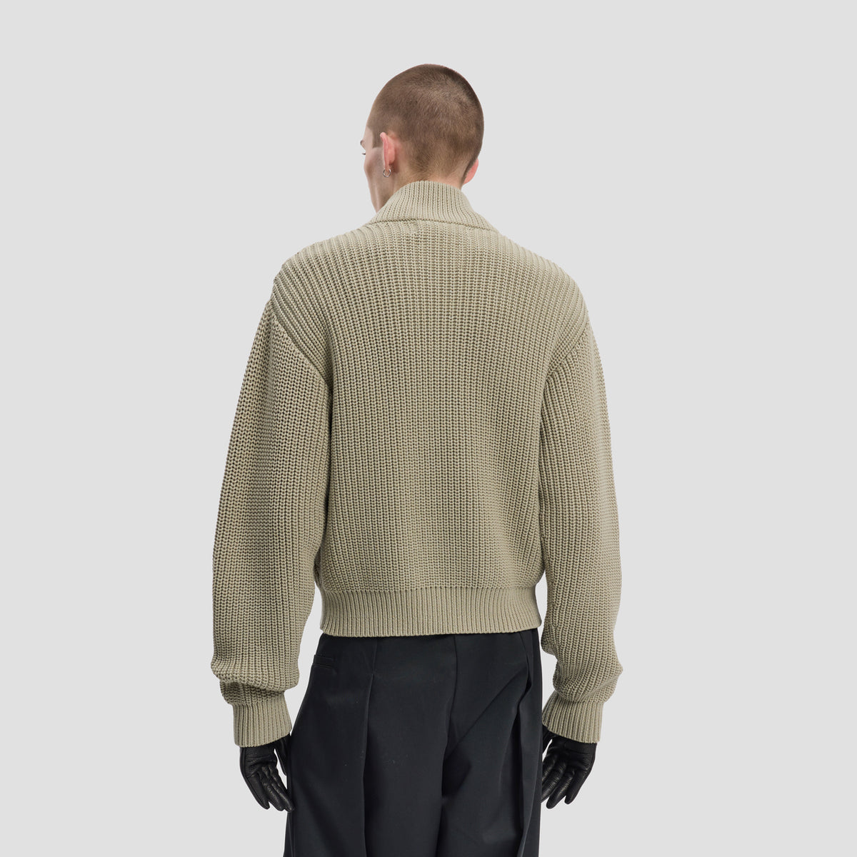 CABLECODE CARDIGAN