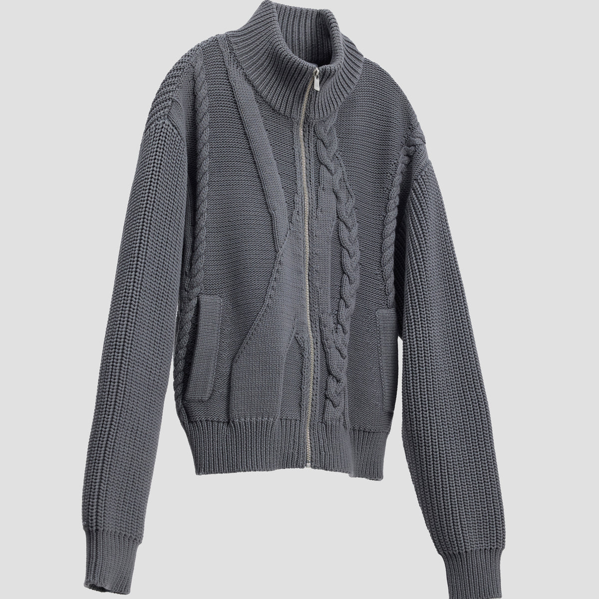 CABLECODE CARDIGAN