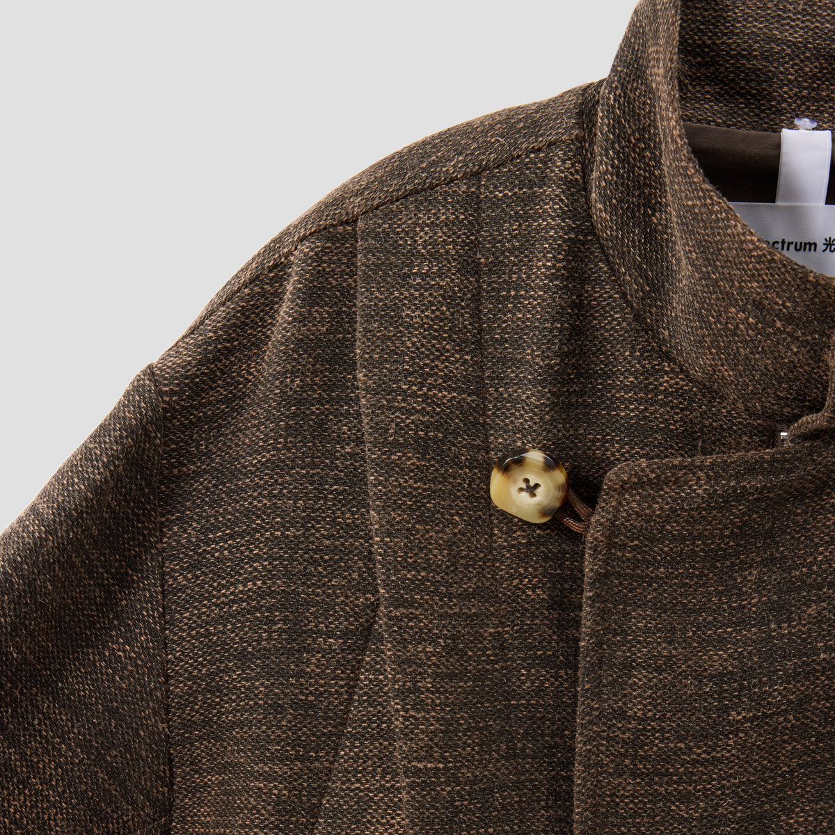 HESSIAN SCARF JACKET