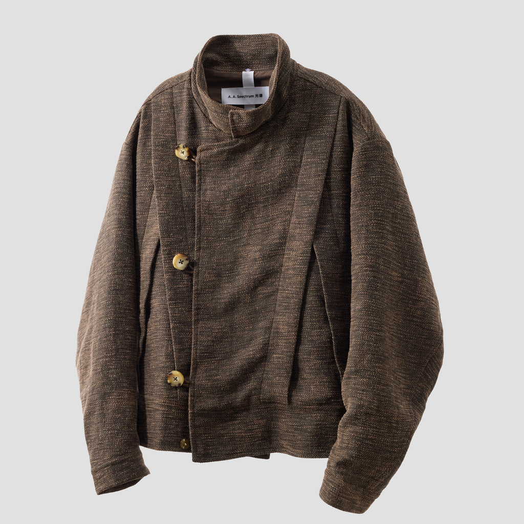 HESSIAN SCARF JACKET
